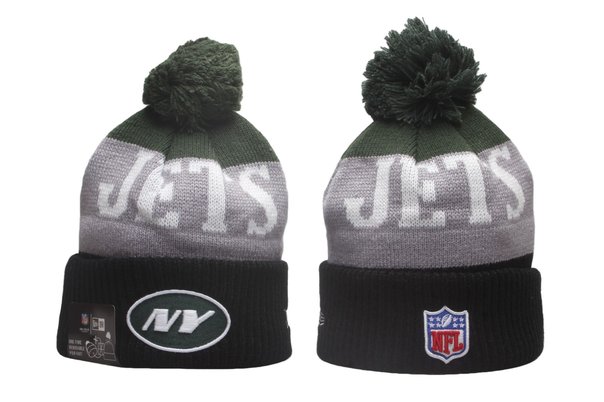 2026 NFL New York Jets Hat beanie style 01->->Sports Caps